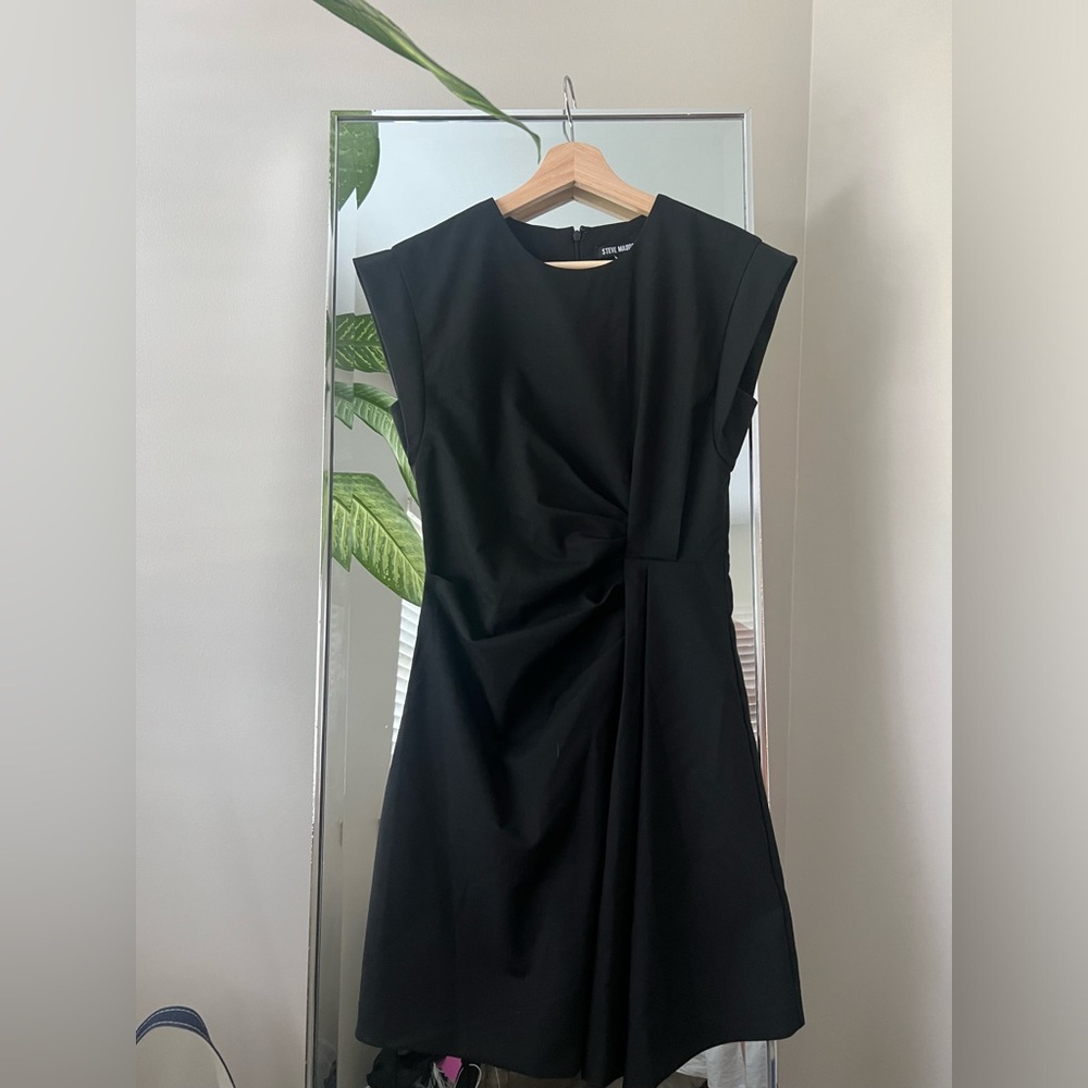 Steve Madden Black Midi Dress JAX